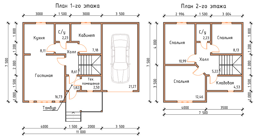 Дом 20A (7,5х11 м) в Саранске
Дом 20A (7,5х11 м)