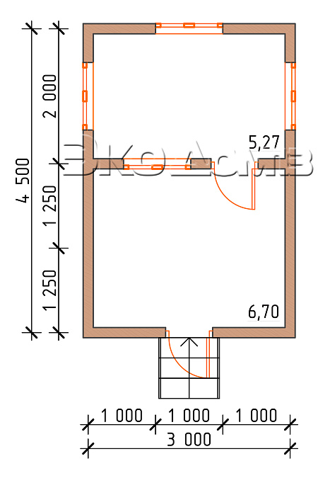 Летняя кухня 2 (3х4,5 м) в Саранске
Летняя кухня 2 (3х4,5 м)